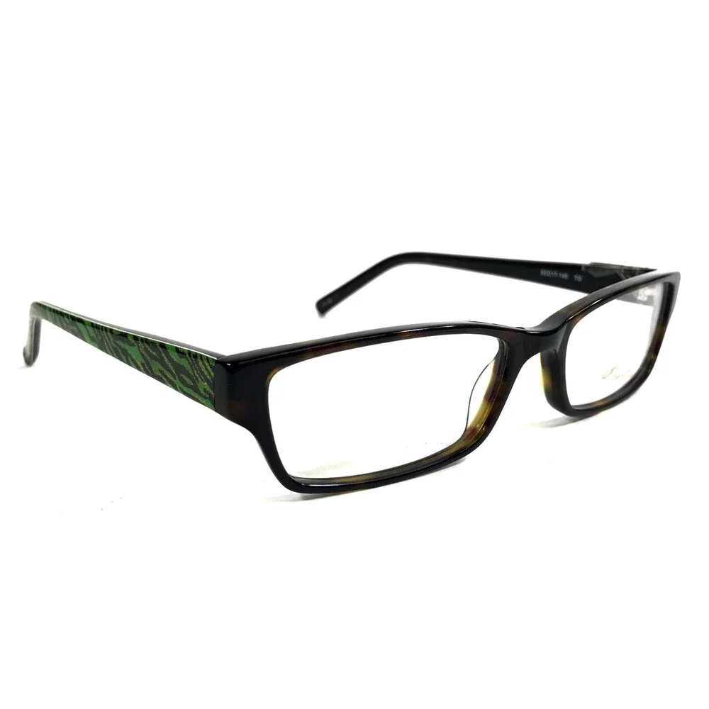Thalia Eyeglasses Frames FILIPA TO Tortoise Brown Rectangle Full Rim 53-17-140